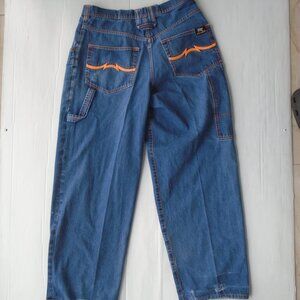 vintage Parasuco Jeans Extreme Fit Mens Baggy Jeans Pants Size 36 Blue